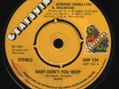 Edward Hamilton - Baby Don't You Weep UK Grapevine