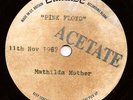 RARE Nov, 1967 Acetate 45 - PINK FLOYD  Mathilda Mother