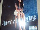 HAND SIGNED AMY WINEHOUSE GENUINE - BACK TO BLACK LP