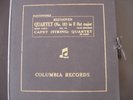 RARE SET 5 x 78 rpm COLUMBIA BEETHOVEN QUATUOR CAPET