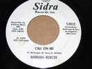 NORTHERN 45 - BARBARA MERCER - CALL ON ME - SIDRA 9012
