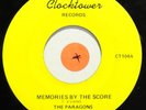 PARAGONS Memories By Score CLOCKTOWER Records REGGAE 45