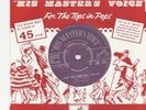 ELVIS PRESLEY HMV UK 45 MY BABY LEFT ME SILVER LETTERS