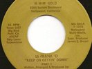 LE FRANK O - KEEP ON GETTIN' DOWN (MMM GOLD)