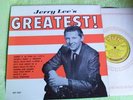 JERRY LEE'S (LEWIS) GREATEST...1962 LP SUN - EARLY ROCK