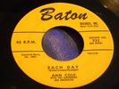 Rare Northern 45 Ann Cole on Baton Each Day In Chapel