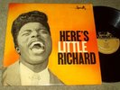 LITTLE RICHARD Here's LP 1st 1957 rock SPECIALTY 2100