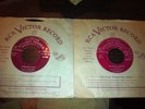 2 Six Fat Dutchmen Polka RCA Victor 45s