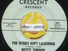 Betty Turner THE WINDS KEPT LAUGHING Crescent 637 Soul
