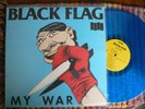 PUNK lp BLACK FLAG 1983 MY WAR SST lb BLUE VINYL KBD