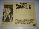 SAMHAIN rare original '85 tour flyer MISFITS kbd PLAN 9