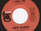 Curtis Blandon - Tower 355 - I Need You/Young, Dumb