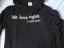 UNBROKEN HOODIE MED,MOUTHPIECE,SXE,JUDGE,NEW AGE,BOLD