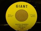 Rare Detroit Soul Tony Hestor Giant Lbl Pied Piper