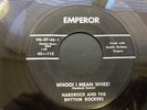 RARE Rockabilly Hardrock Gunter Emperor Label HEAR