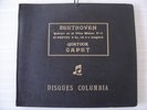RARE SET 5 x 78 rpm COLUMBIA BEETHOVEN QUATUOR CAPET