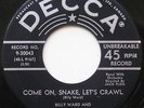BILLY WARD & DOMINOES Come on... ROCKABILLY Canada 45