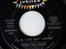 1st EMMY LOU HARRIS I'll Be Your Baby Tonigh JUBILEE VG