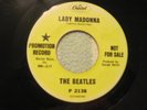 BEATLES Lady Madonna 1968 Green Label Promo 45 Nice