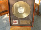 The ALLMAN BROTHERS BAND RIAA Gold Record