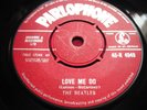 BEATLES LOVE ME DO ORIG 62' UK 1st ISSUE RED LABEL EX