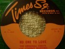 Crests, No One To Love, Time Square # 2, Geen Wax, M-