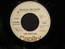 The Beatles Ob La Di Ob La Da Mono/Stereo PROMO 45