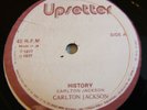 CARLTON JACKSON History/Sons Of Slaves UPSETTER 12