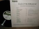 rare ELECTROMUSIC kpm library ELECTRONIC concrete LP