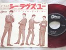 BEATLES she loves you JAPAN RED WAX  45 ODEON
