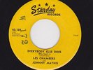 STARDAY 50s C&W LES CHAMBERS/JOHNNY MATHIS #181 LISTEN