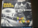 MAX ROACH lp NEW QUINTET DEEDS NOT WORDS RIVERSIDE DG
