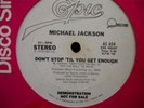 MICHAEL JACKSON Don't Stop Til You EPIC PROMO DISCO 12