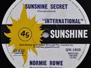 NORMIE ROWE SUNSHINE SECRET 67 MOD PSYCH POPSIKE EX+