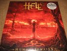 HELL Human Remains 3-LP Red Vinyl Rare NWOBHM Sabbat