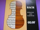 THEO OLOF BACH 6 SONATAS VIOLIN SOLO 3LP AS NEW