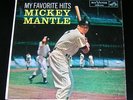 Mickey Mantle 1958 RCA LPM - 1704 Yankees LP Frameable