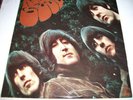 THE BEATLES Rubber Soul Yellow/Black + Inner Ex-/Ex+