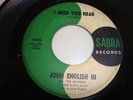 GARAGE/ PSYCH- JOHN ENGLISH III AND THE HEATHENS- SABRA