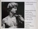 SUSKE BEETHOVEN Violinsonate Op23/24 ETERNA STEREO NM