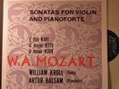 KROLL Mozart Violin Sonatas 481 L'oiseau Lyre 60043 UK