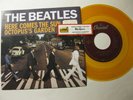 Beatles Gold vinyl 45 Here Comes The Sun w/ custom slv.
