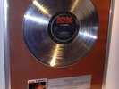 AC DC ACDC '74 Jailbreak platin Schallplatte goldene