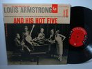 LOUIS ARMSTRONG His Hot Five LP MONO 6-EYE MINT- 1st