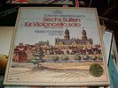 Bach Cello suites Fournier 3lp Archiv NM