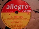 THE SHMOO SINGS Earl Rogers Allegro Junior Children 78