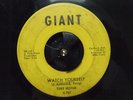 Northern Soul 45 TONY HESTOR Watch Yourself on Giant
