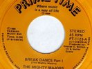 rare Electro Boogie 45 MIGHTY MAJORS break dance Listen