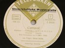 3x78rpm sample TELEFUNKEN SCHUMANN CARNAVAL ANDA PIANO