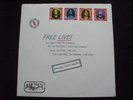 FREE Live UK Pink Rim Island Gimmick 1st Press MINT- LP